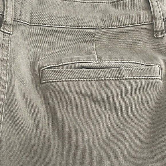 J. CREW Vintage Straight Green Pants Ankle Cropped Business Casual size 27 - Picture 7 of 7